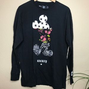 Neff mickeybgraphic long sleeve shirt